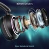 boAt Rockerz 480 w/RGB LEDs, 6 Light Modes, 40mm Drivers, Be... - Image 7
