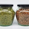 SITOVI Transparent Glass Jar and Container Air Tight Black L... - Image 3