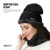 Boldfit Winter Cap With Neck Warmer & Gloves Set - Beanie fo... - Image 7