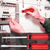DotCom 9Pcs Basic Tool Kit, Home Screwdriver Tool Kit For Wo... - Image 4