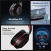 Boat Rockerz 425 Bluetooth Wireless Over Ear Headphones with... - Image 6