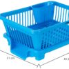 Amazon Brand - Solimo Plastic Dish Drainer and Drying Rack f... - Image 5