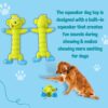 Foodie Puppies Interactive Latex Squeaky Chew Dog Toy - (Gre... - Image 5