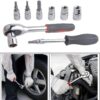 Vaxtore Tool Kit 46 Pcs Household | 1/4 Drive Socket Screwdr... - Image 7