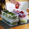 Xiran 6 Fridge Storage Boxes Fridge Organizer with Removable... - Image 8