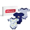 VParents bodice half sleeve baby romper body suits jump suit... - Image 2