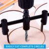 DIY Crafts Adjustable Circle Hole Saw Drill Bit Cutter - All... - Image 9