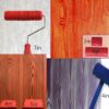 Serplex® 6Pcs Paint Roller Tool Kit Spiral Grain Paint Rolle... - Image 5