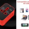 rts 224+ Countries Universal Travel Adapter with USB-C Type ... - Image 9