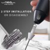 Nova Rechargeable Milk Frother & Coffee Whisker with Dual Sp... - Image 5