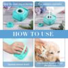 Style Keepers 3 Pcs Self Cleaning Slicker Shedding Brush Pet... - Image 5