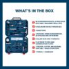 BOSCH ‎ All-in-One Hand Tool Kit, 108 Pieces, Rachet Screwdr... - Image 3
