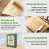 Rusabl Bamboo Wooden Chopping Board with Metal Handle, Multi... - Image 3