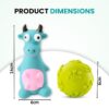 Foodie Puppies 2in1 Combo of Latex Squeaky Sound Chew Toy - ... - Image 3