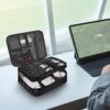 Aliens 2.0V Double Layer Gadget Travel Tech Organizer Case B... - Image 8