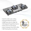 Sujata Gas Stove | 9 Years Warranty | 3 Burner Gas Stove Gla... - Image 6