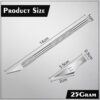 GLUN Pen Style Detailing Knife Pack of 1 with 5 Replaceable ... - Image 7