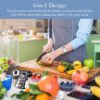 6-in-1 Portable Kitchen Helper, Stainless Steel Kitchen Uten... - Image 3