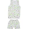 Baby Boy and Baby Girl's Cartoon Print Sleevelees Soft Cotto... - Image 7