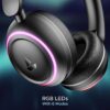 boAt Rockerz 480 w/RGB LEDs, 6 Light Modes, 40mm Drivers, Be... - Image 6