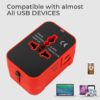 rts 224+ Countries Universal Travel Adapter with USB-C Type ... - Image 4