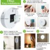 One94Store Motion Sensor with USB Charging Wireless Self Adh... - Image 4