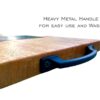 Wood Chop Anti-Bacterial Single Solid BlockWooden Chopping -... - Image 4