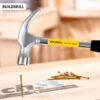 Buildskill Steel Shaft Hammer 8 Oz - Forged Steel Head for S... - Image 5