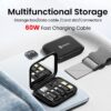 Portronics Snapcase 60W Multifunctional Fast Charging Data C... - Image 3