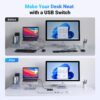 UGREEN USB 2.0 Sharing Switch, 2 Computers 4 Port USB Periph... - Image 6