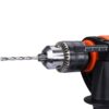 BLACK+DECKER HD555KMPR-B1 13mm 550Watt Hammer Drill and Hand... - Image 9