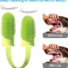 Inralimot Dog Toothbrush Cat Finger, Teeth Cleaning Set Soft... - Image 4