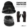 Boldfit Winter Cap With Neck Warmer & Gloves Set - Beanie fo... - Image 6