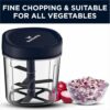 Butterfly Premium Vegetable Chopper 900 Ml, Blue - Image 6
