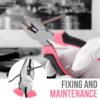 Hi-Spec 24pc Pink Household DIY Tool Kit for Women. Small Mi... - Image 5