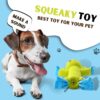 Foodie Puppies Interactive Latex Squeaky Chew Dog Toy - (Gre... - Image 8