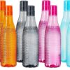 JM SELLER Plastic Fridge Water Bottle, Rounded pattern (1 Lt... - Image 2