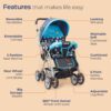 LuvLap Sunshine Baby Stroller/Pram for 0 to 3 Years, New Bor... - Image 3