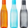 JM SELLER Plastic Fridge Water Bottle, Rounded pattern (1 Lt... - Image 3