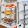 Kuber industries Plastic 3 Layer Multi-Purpose Vegetable Sta... - Image 6