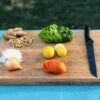Wood Chop Anti-Bacterial Single Solid BlockWooden Chopping -... - Image 7