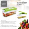 Ganesh 14 in 1 Multipurpose Chopper, Fruits & Vegetable Cutt... - Image 7