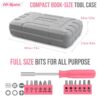 Hi-Spec 24pc Pink Household DIY Tool Kit for Women. Small Mi... - Image 4