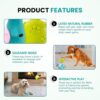 Foodie Puppies 2in1 Combo of Latex Squeaky Sound Chew Toy - ... - Image 4
