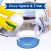 SWAPKART Double Layer Soap Dispenser for Bathroom Accessorie... - Image 5