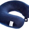 Amazon Basics Travel Neck Pillow Comfortable l Soft Velvet F... - Image 2