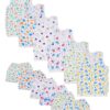 Baby Boy and Baby Girl's Cartoon Print Sleevelees Soft Cotto... - Image 2