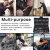 Vaxtore Tool Kit 46 Pcs Household | 1/4 Drive Socket Screwdr... - Image 6