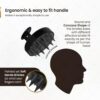 Ross Round Hair Scalp Manual Head Massager Shampoo Hair Brus... - Image 7