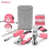 Hi-Spec 24pc Pink Household DIY Tool Kit for Women. Small Mi... - Image 8